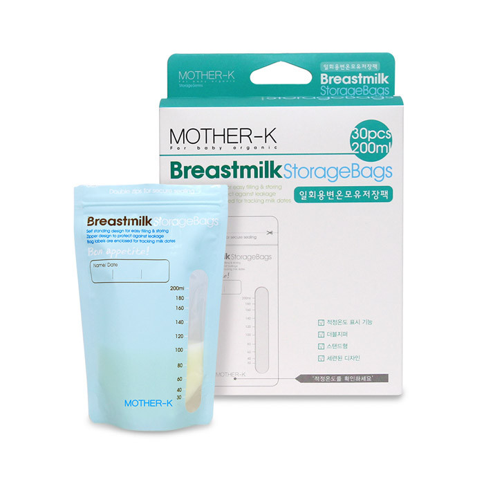 3-Step Indicator Breast Milk Storage Bags_30 Sheets