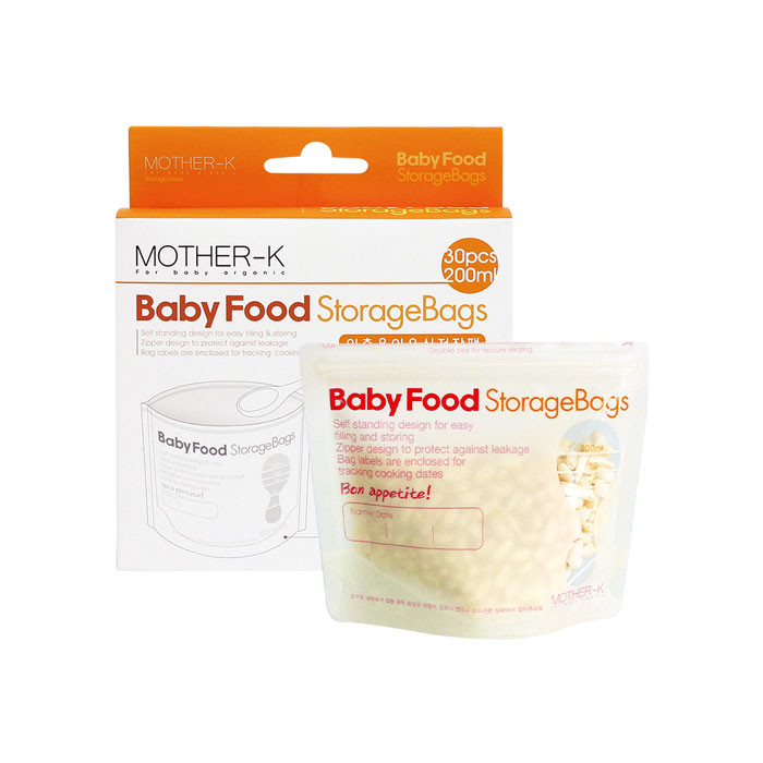 Disposable Baby Food Storage Pack 6.7oz_30 sheets