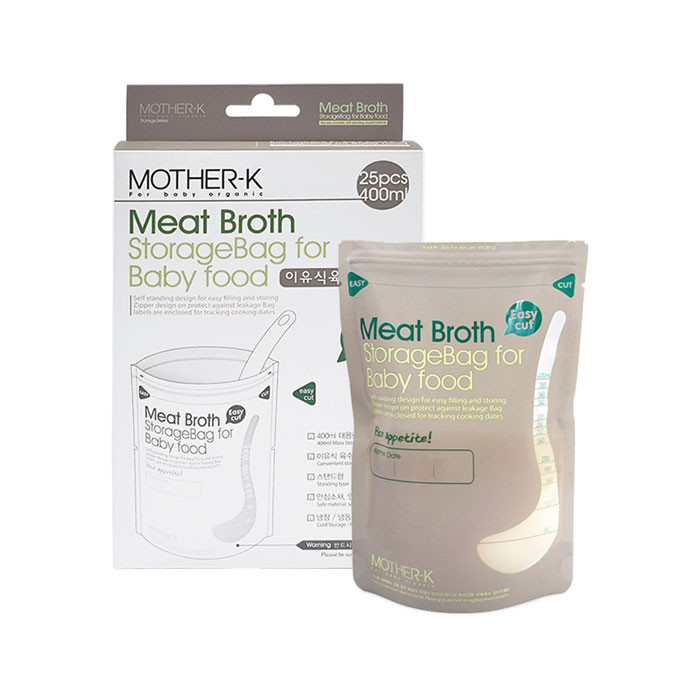 Disposable Meat Broth Storage Bags 13.5oz_25 Sheets
