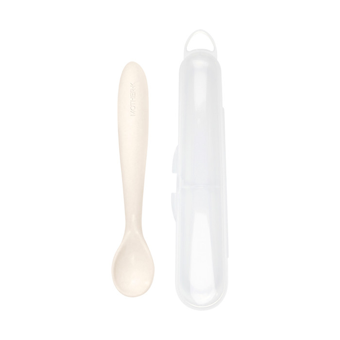 Silicone Baby Spoon_Ivory
