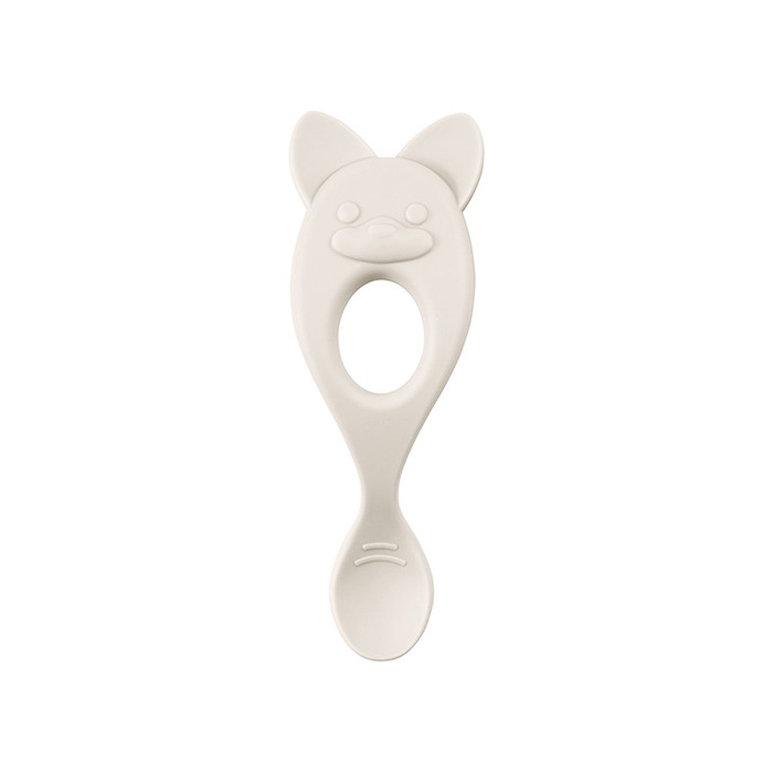 Silicone Baby Training Spoons_Fox/Ivory