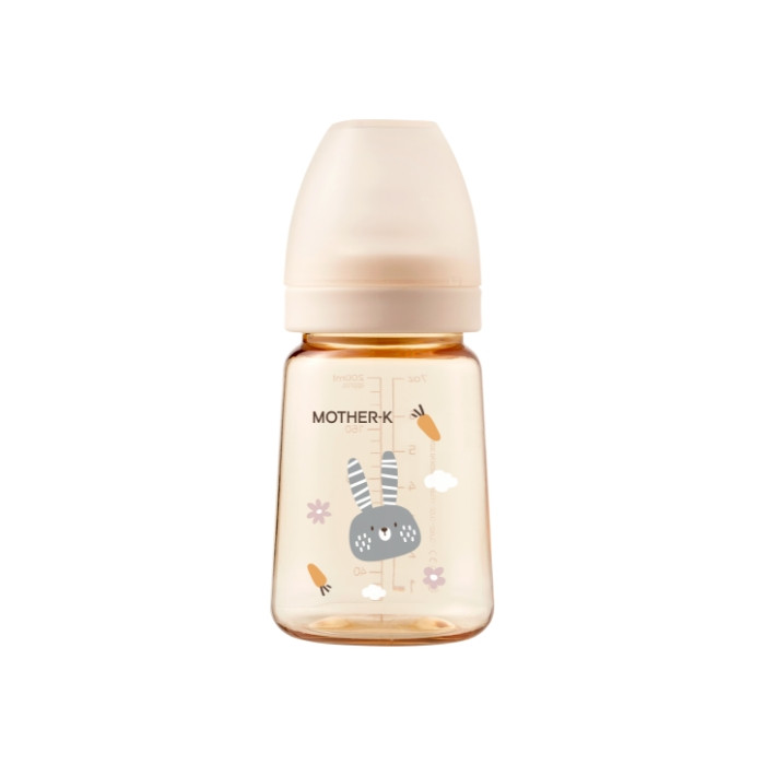 PPSU Rabbit Bottle 6oz_Cream(Non-Nipple)